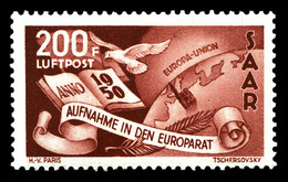 ** SARRE PA, N°13, 200f Brun Carminé. TB  Qualité: **  Cote: 230 Euros - Unused Stamps