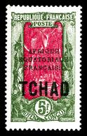 ** TCHAD N°51a, Sans Surcharge 10F. SUP (certificat)  Qualité: **  Cote: 585 Euros - Unused Stamps