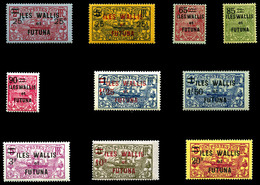 ** WALLIS Et FUTUNA N°30/39, Série De 1924, Les 10 Valeurs TB  Qualité: **  Cote: 153 Euros - Ungebraucht