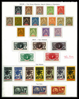 ** COLONIES DAHOMEY, Poste, PA, Taxe, Bloc: Pays Complet Avec De Bonnes Valeurs, Très Belle Qualité. TTB  Qualité: **  C - Collections