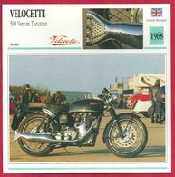 Velocette 500 Venom Thruxton, Moto De Sport, Grande Bretagne, 1968, Une Sportive De Très Grande Classe - Sports