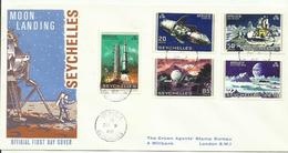 SEYCHELLES, CARTA ESPACIO - Africa