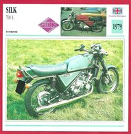 Silk 700 S, Moto De Tourisme, Grande Bretagne, 1979, Aussi Doux Que La Soie - Sport