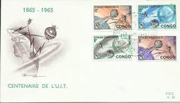 CONGO, CARTA ESPACIO - Africa