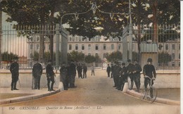 Isére : GRENOBLE : Quartier De Bonne - Artillerie ( Colorisée ) - Casernas