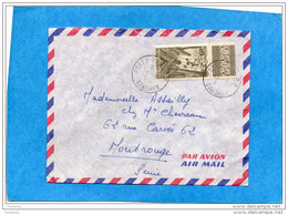MARCOPHILIE-lettre -DAHOMEY>Françe-cad-1957-5 -stamps+AOF-N° 43+Bloc De 4-N° 35  Marché- - Briefe U. Dokumente