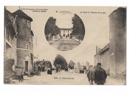 ( 88 ) LIFFOL LE GRAND Le Caron Et L'Avenue De La Gare - Liffol Le Grand