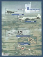 Belgien  2016   Mi.Nr.  Sheet 200 (4634 - 38 , Anciens Avions  - Postfrisch / MNH / (**) - Ongebruikt