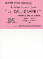 Buvard Le Calligraphe - Papeterie