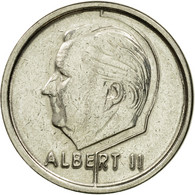 Monnaie, Belgique, Albert II, Franc, 1994, TTB, Nickel Plated Iron, KM:188 - 1 Franc