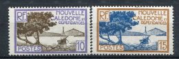 NOUVELLE-CALEDONIE -  Yv. N°  143,144  *  10c,15c  Cote  0,9 Euro  BE  2 Scans - Neufs