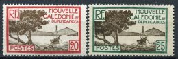 NOUVELLE-CALEDONIE -  Yv. N°  125*,126  ( *) 20c,25c  Cote  1,3 Euro  BE  2 Scans - Neufs