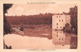 47-LAVARDAC- MOULIN VU DU PONT - Lavardac