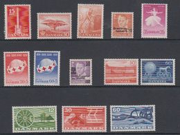 Denmark 13v * Mh (= Mint, Hinged)  (40571) - Unused Stamps