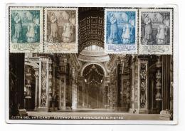 Delcampe - CITTA' DEL VATICANO - INTERNO BASILICA DI S.PIETRO -  VIAGGIATA FG - Vatikanstadt