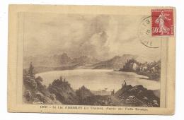 LE LAC D'ISSARLES D'APRES UNE VIEILLE ESTAMPE - VIAGGIATA FP - Largentiere