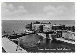 Delcampe - TARANTO - PONTE GIREVOLE E CASTELLO ARAGONESE - VIAGGIATA FG - Taranto