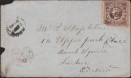 AUSTRALIAN STATES NSW - ENGLAND 1867 COVER - Cartas & Documentos