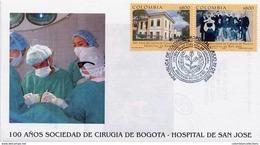 Lote 2205-6F, Colombia, 2002, SPD-FDC, Hospital De San Jose, Medico, Medic, Cirugia - Kolumbien