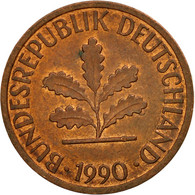 Monnaie, République Fédérale Allemande, Pfennig, 1990, Munich, TTB, Copper - 1 Pfennig