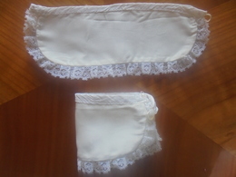 Ancien - Paire De Manchettes Pour Fillette - Hochzeit