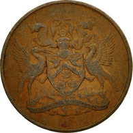 Monnaie, TRINIDAD & TOBAGO, Cent, 1966, Franklin Mint, TTB, Bronze, KM:1 - Trinidad & Tobago