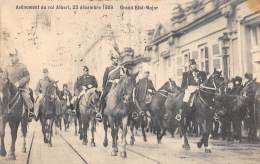 Avênement Du Roi Albert, 23 Décembre 1909.  Grand Etat-Major - Koninklijke Families