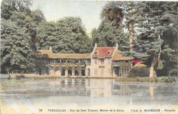 Publicité Chocolats-Cafés E. Besnard Tours - Versailles, Parc Du Petit Trianon, Maison De La Reine - Carte Non Circulée - Publicité