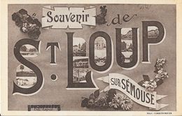 Souvenir De St Saint-Loup Sur Sémouse - Multivues - Collection Leyval - Carte Non Circulée - Souvenir De...