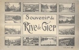 Souvenir De Rive-de-Gier (Loire) - Multivues - Edition B.F. Paris - Souvenir De...