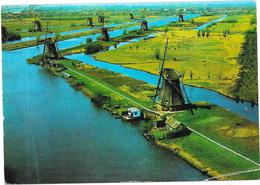 PAYS BAS - ZUID HOLLAND - Panorama Molens KINDERDIJK - BARA1 - - Kinderdijk