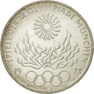 Monnaie, République Fédérale Allemande, 10 Mark, 1972, Stuttgart, TTB - Sonstige & Ohne Zuordnung