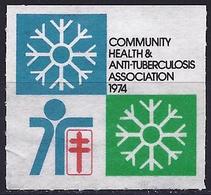 Australia 1974 - Label For The Community Health & Tuberculosis Association - Cinderelas