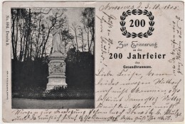 Berlin Wedding - S/w Zur Erinnerung An Die 200 Jahrfeier Des Gesundbrunnens   Gelaufen Von Nowawes - Wedding