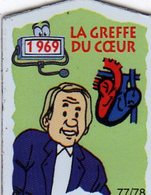 Magnets Magnet Le Gaulois Invention Date La Greffe Du Coeur 77 - Altri & Non Classificati