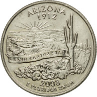Monnaie, États-Unis, Quarter, 2008, U.S. Mint, Dahlonega, TTB+, Copper-Nickel - 1999-2009: State Quarters