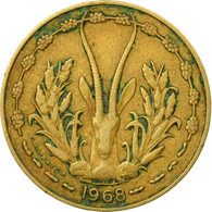 Monnaie, West African States, 10 Francs, 1968, Paris, TB - Côte-d'Ivoire