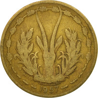 Monnaie, French West Africa, 25 Francs, 1957, Paris, B, Aluminum-Bronze, KM:9 - Togo