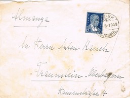 29894. Carta BEBEK (Istambul) Turquia 1939 - Covers & Documents