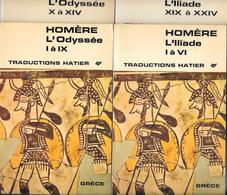 HOMERE-"L'illiade Et L'Odyssée"-Traduction HATIER 1966-BE - 18+ Years Old