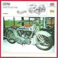 Clyno 5-6 Hp (750 Cm3) V Twin, Moto De Tourisme, Grande Bretagne, 1914, Le Choix De Sir Wiston Churchill - Deportes