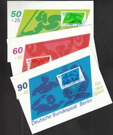 Germany Berlin 1980 / For Sport / Waterpolo / Javelin Throw, Athletics / Weightlifting / MC - Water-Polo