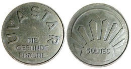 05234 GETTONE TOKEN JETON AUSTRIA SOLITEC UVASTAR AUTOMATIC SOLARIUM - Casino