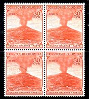 COLOMBIE. PA 243 De 1954 Oblitéré. Volcan Galeras. - Volcanos