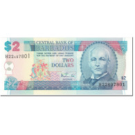 Billet, Barbados, 2 Dollars, 1999, Undated (1999), KM:54b, NEUF - Barbades