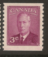 CANADA 1949 3c Coil KGVI SG 421 UNHM ##FX17 - Francobolli In Bobina