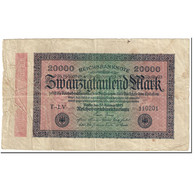 Billet, Allemagne, 20,000 Mark, 1923, 1923-02-20, KM:85b, B - 20.000 Mark