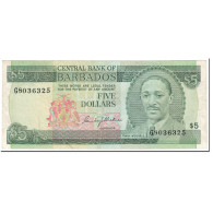 Billet, Barbados, 5 Dollars, 1975, Undated (1975), KM:32a, TTB+ - Barbados