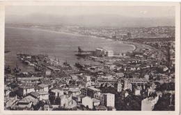 ALGER  LE POPRT DE L'AGHA ET LA COTE D'ALGER  VOIR VERSO    CPA  CIRCULEE - Lavit