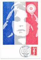 Carte Maximum - 1er Jour 2,30 F Marianne De Briat - PARIS 31.12.1989 - 1980-1989